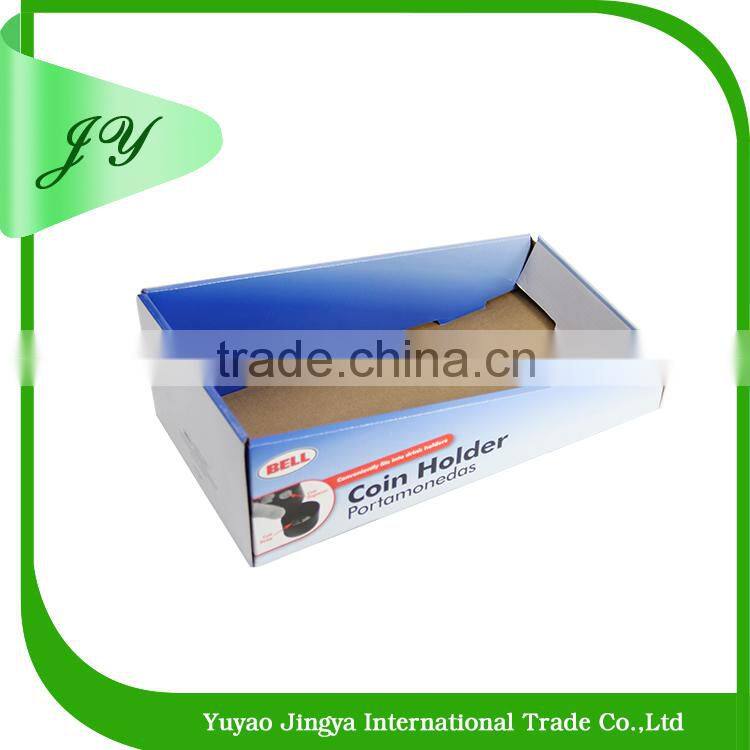 2015 New Design Corrugated Cardboard Paper Showing Stand Display