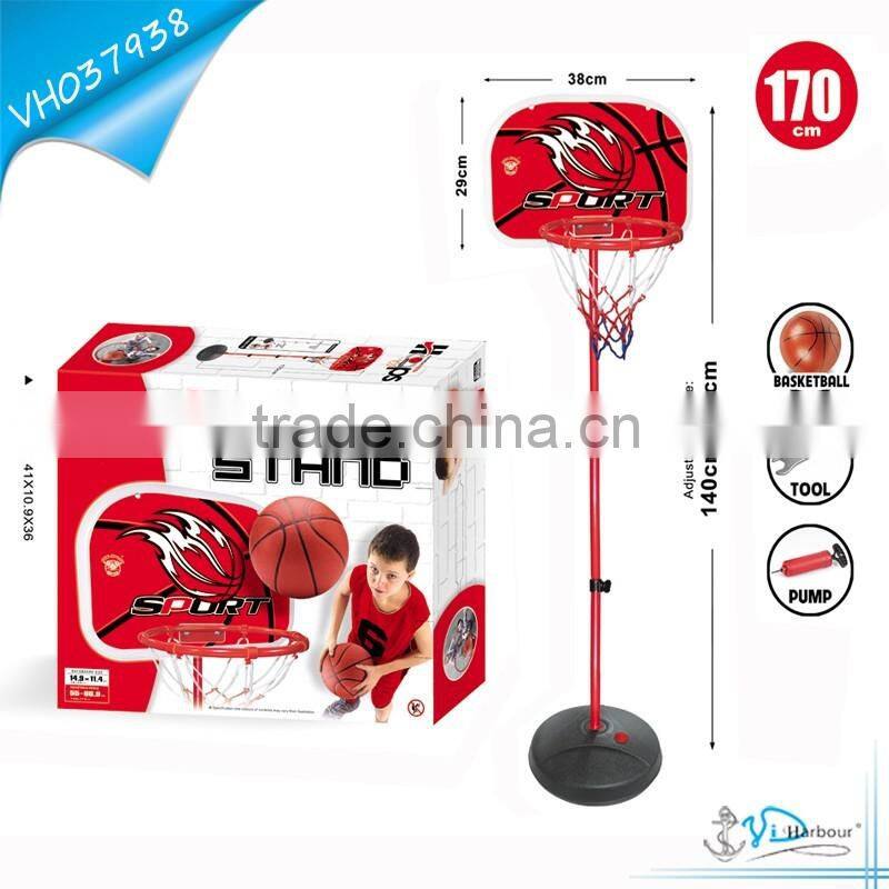 180cm Height Adjustment Popular Movable Basketball Stand for Child