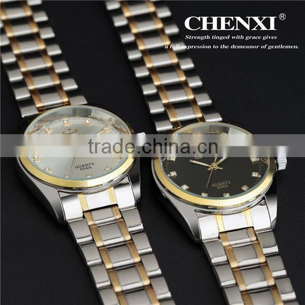 Charming Rose Gold Color Popular in USA European Trendy Style Wristwatches Fashion Quartz Watches Man Mens Stainless Steel Watch