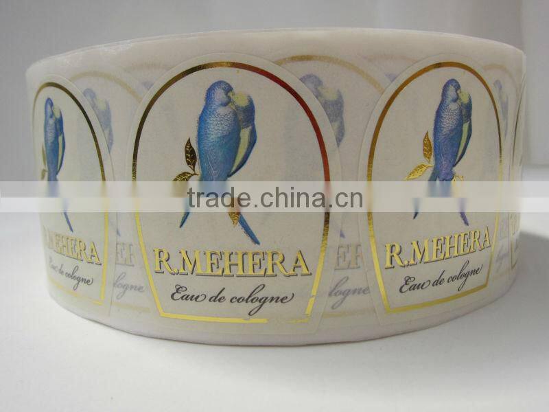 printed cosmetic stickers OEM manufacturer