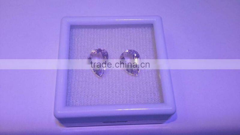 Pear Shaped Morganite Gemstones