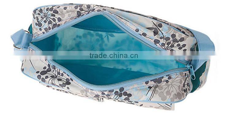 Latest Multifunctional Printing 600D Fabric Diaper Bag/Cross Mommy Bag