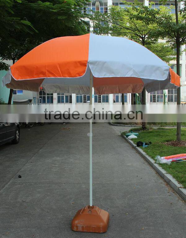 48"x8k Quality Big Beach Umbrella with 210D oxford fabric