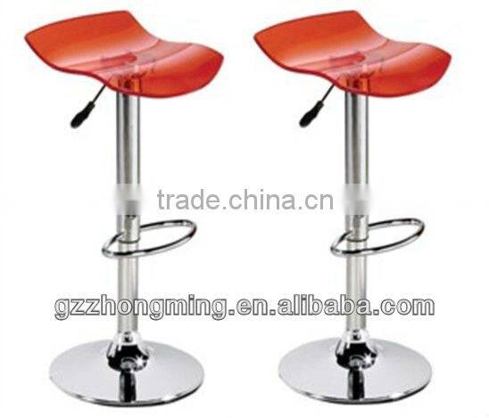 Modern Clear Acrylic Bar Chair/Barstool/Draughtsman Chair ZM-145