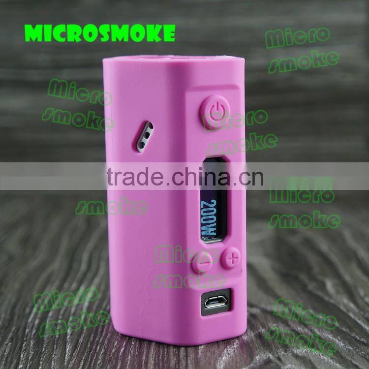 Colorful silicone skin Perfect fit for Variable Wattage 1-200W Reuleaux RX200W Vape Mod,TC Box Reuleaux RX200W silicone case