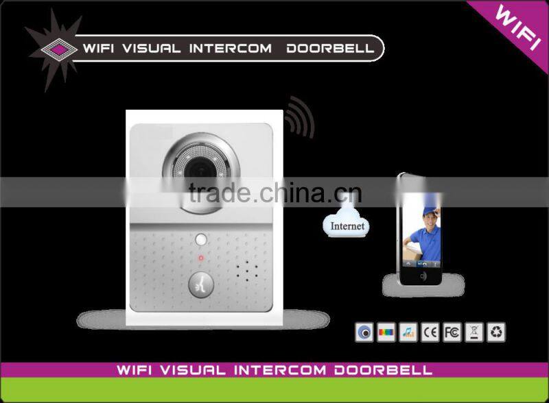 Real time video talking wifi video doorbell
