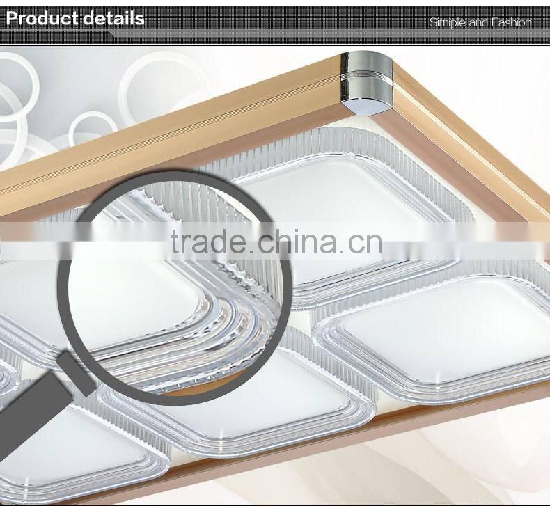 2016 high quality ceiling light fixtures led 5 years gurantee 60WX2