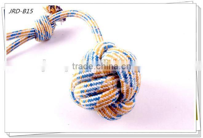 new design waving cotton jute rope pet dog chew