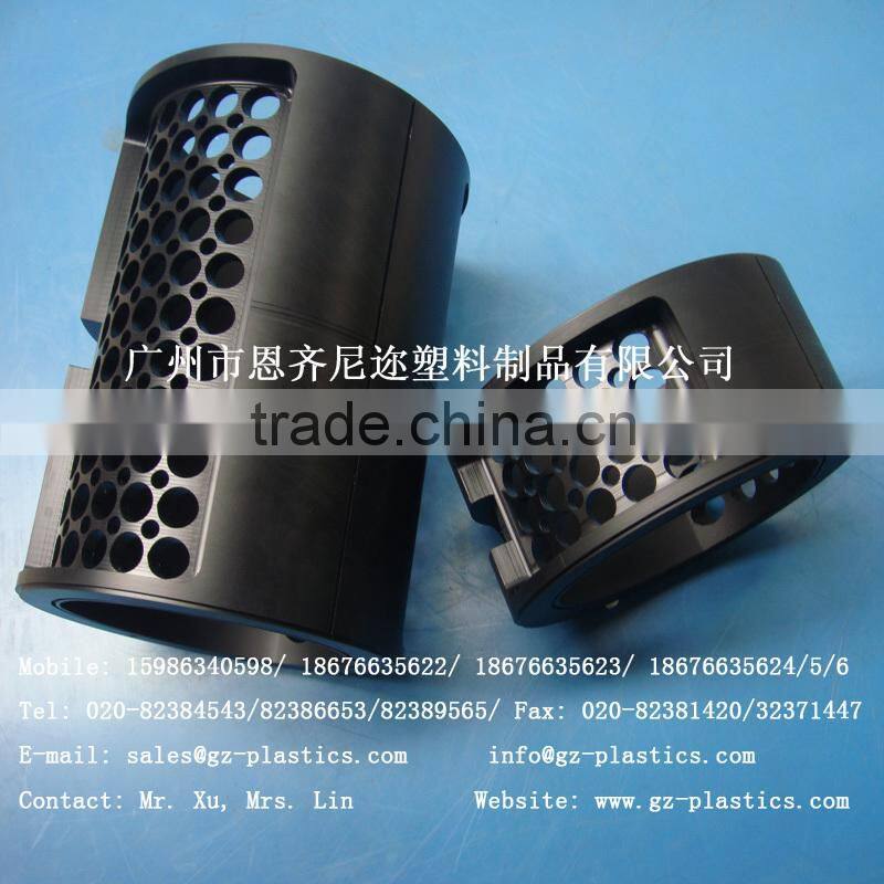 Guangzhou factory new products CNC machining technology plastic drilling POM Delrin tube
