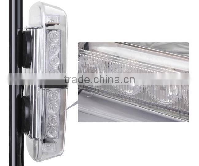 24 LED Police Vehicle Roof Top Emergency Hazard Warning Strobe Light