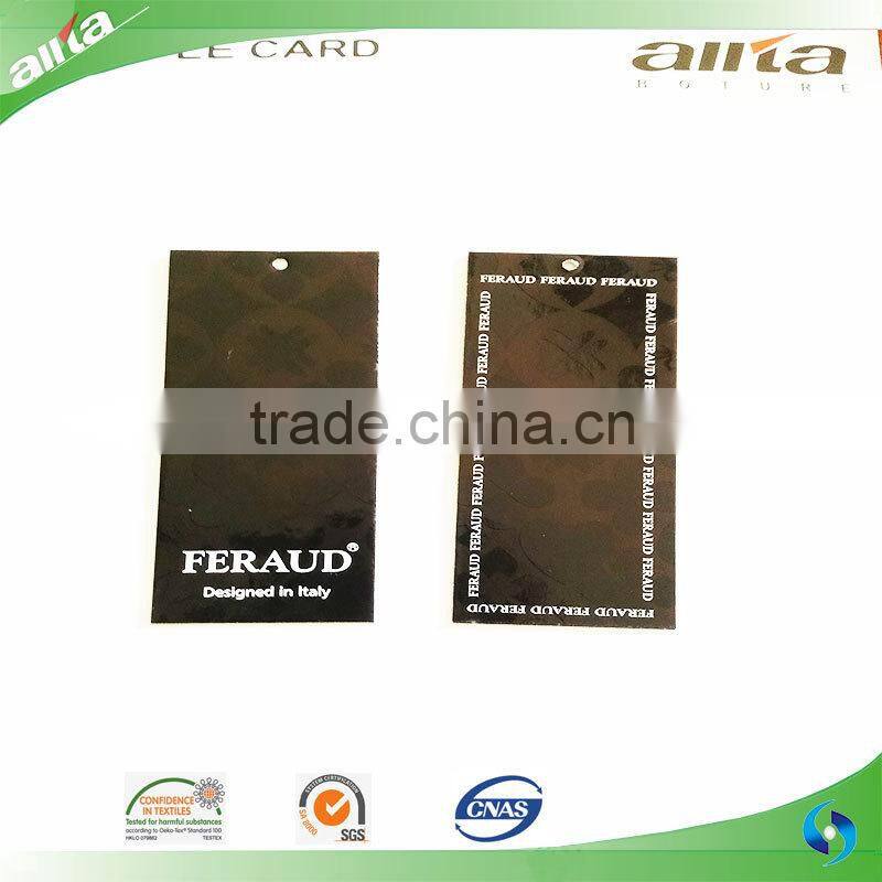 Hangzhou hangtag factory, paper hang tag, printable tags