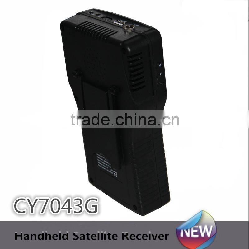 CY7043G 4.3" Satellite Finder Meter Test ABS-S Signal