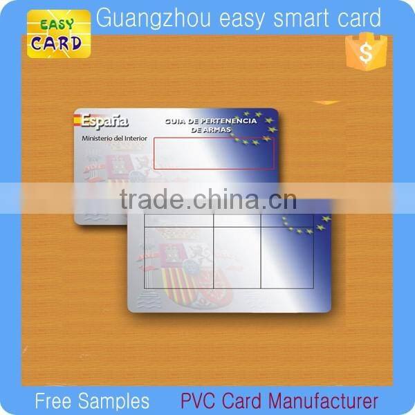 Printable blank sublimation business card manufacturer with lamination
