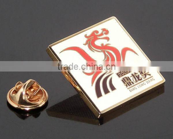 Enamel Dragon Badge