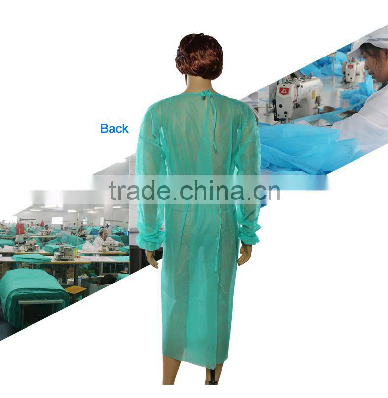 sms white coverall waterproof disposable coverall