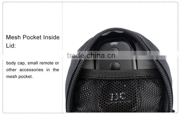JJC Polyester Fibre Weather-resistant Deluxe Lens Pouch Bag Case with Strap for TAMRON for SIGMA