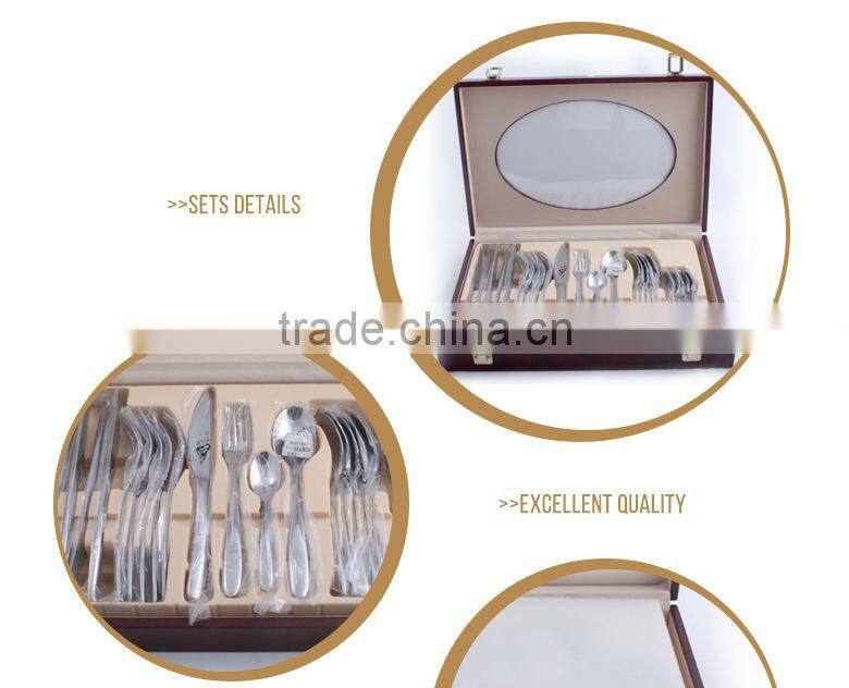 Free collocation stainless steel set cutlery