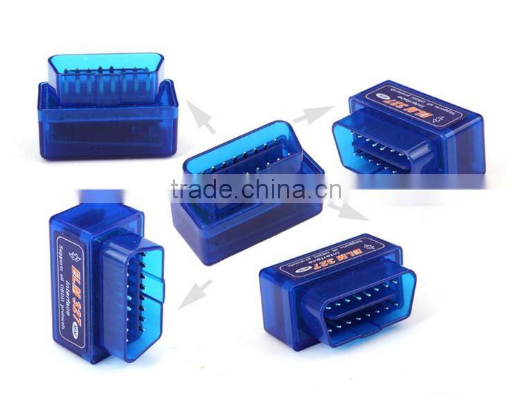 2014 Latest super mini elm327 v2.1 bluetooth elm327 interface supports all obdii protocols,Mini obd2 elm327 interface bluetooth