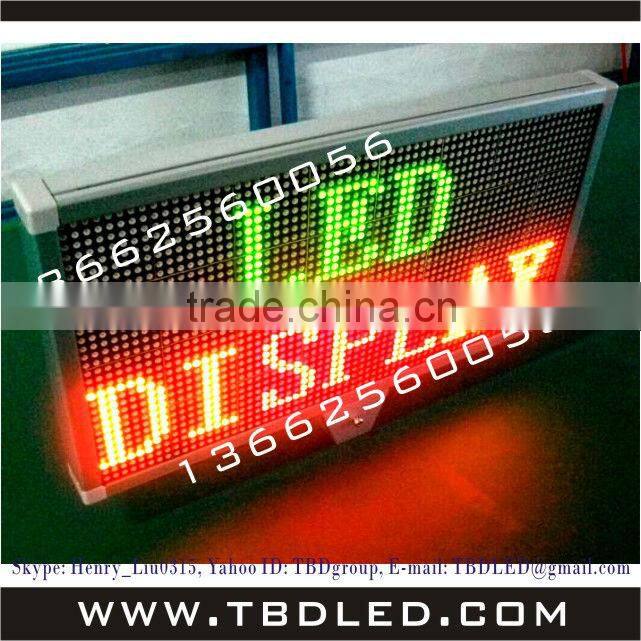 Alibaba China hot selling 32dots advertising led message display