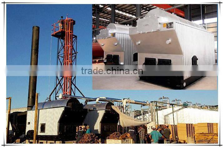 Textile/paper production boiler machine, wood boiler machine