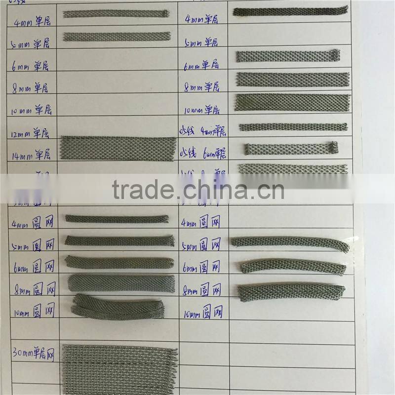 The chain made by wire mesh,Very popular accessories link chain,Varied shapes