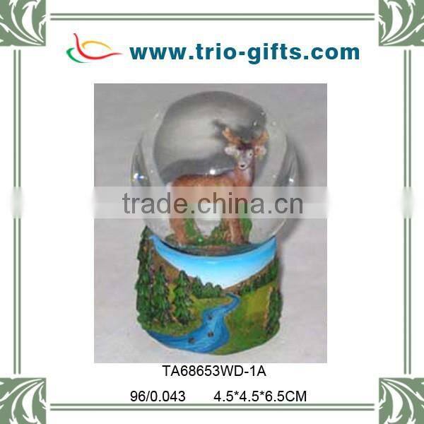 Custom Polyresin Cat Shape souvenirs water ball