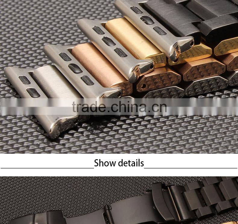 alibaba wholesaler stainless steel bracelet band for Apple Watch with low price