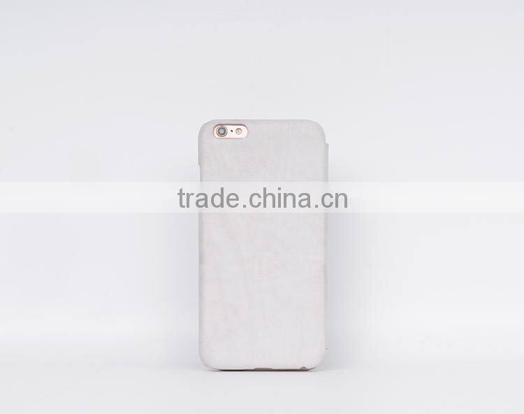 For iphone6 holder flip cover ultra thin leather case