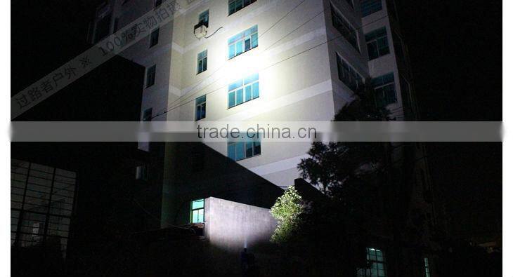 GOREAD Y50 Black Aluminum High bright rechargeable 1000lum T6 flashlight search light