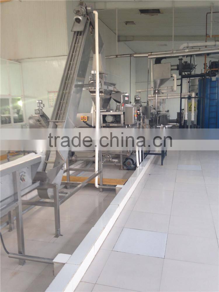 automatic fresh potato chips machine