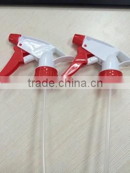 Good quality red and white Plastic trigger sprayer for sale