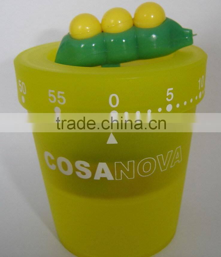 China mechanical kitchen bucket with pepper shape timer