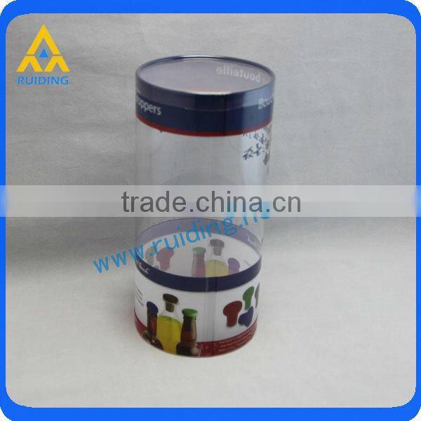 custom blister plastic gift tube packaging