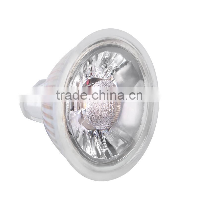 5W 400LM MR16 LED COB Light DC12V 2 Years Warranty GU5.3 LED Light