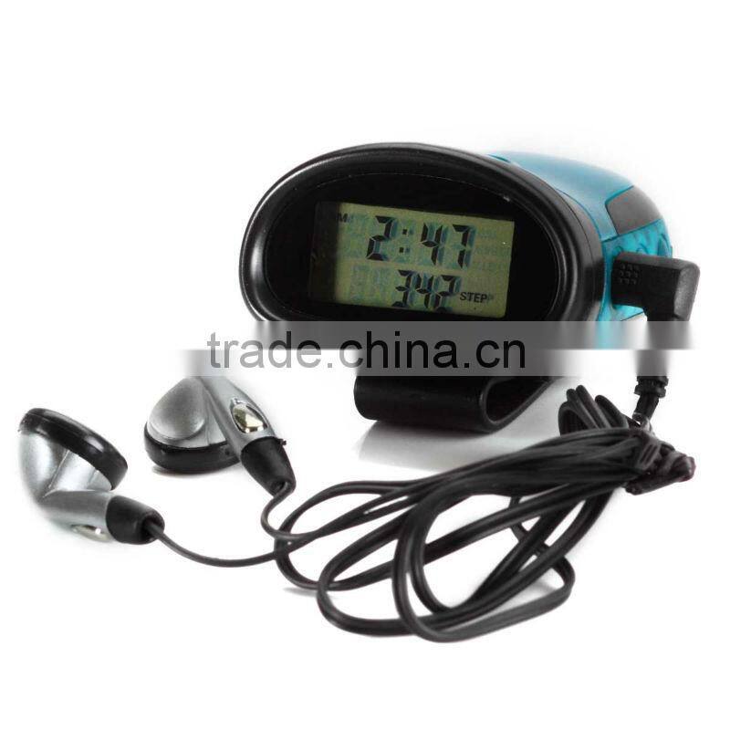 sportline pedometer/FM radio