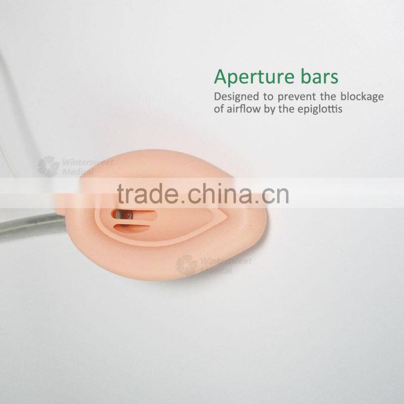 2015 Hot Sale Disposable Reinforced Silicone Laryngeal Mask Airway