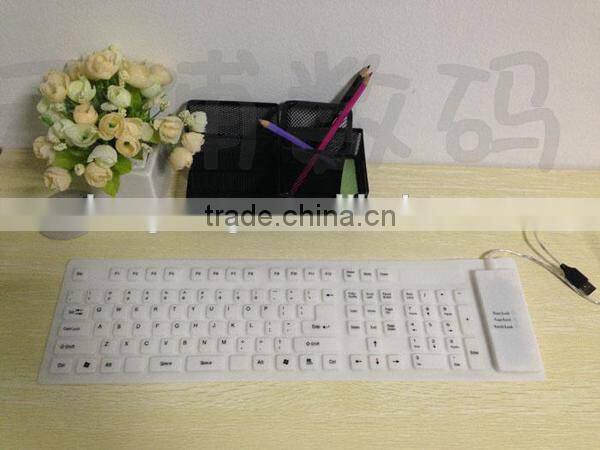 Waterproof foldable silicon keyboard, custom silicon keyboard, silicon keyboard