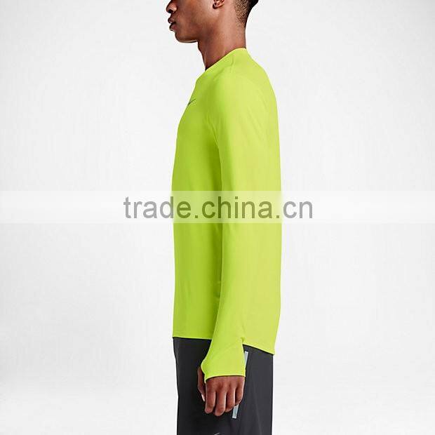 Sports fitness High Quality Men Training Workout shirts/Jogging shirt