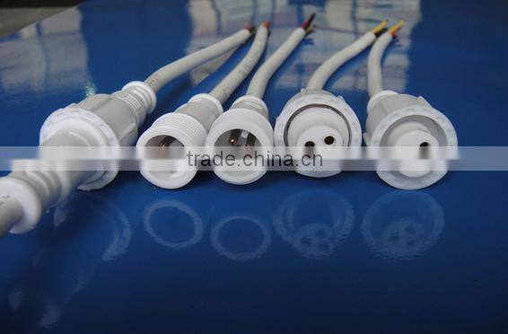 IP65/IP66/IP67/IP68 Waterproof DC Power Connector cable with 2 pin/3 pin/4 pin/5 pin/6 pin/7 pin/8 pin/9 pin/10 pin