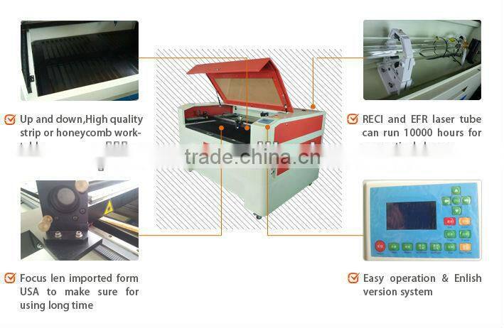 low cost high quality co2 laser tube acrylic paper wood cutting co2 laser cutting machine/photo machine