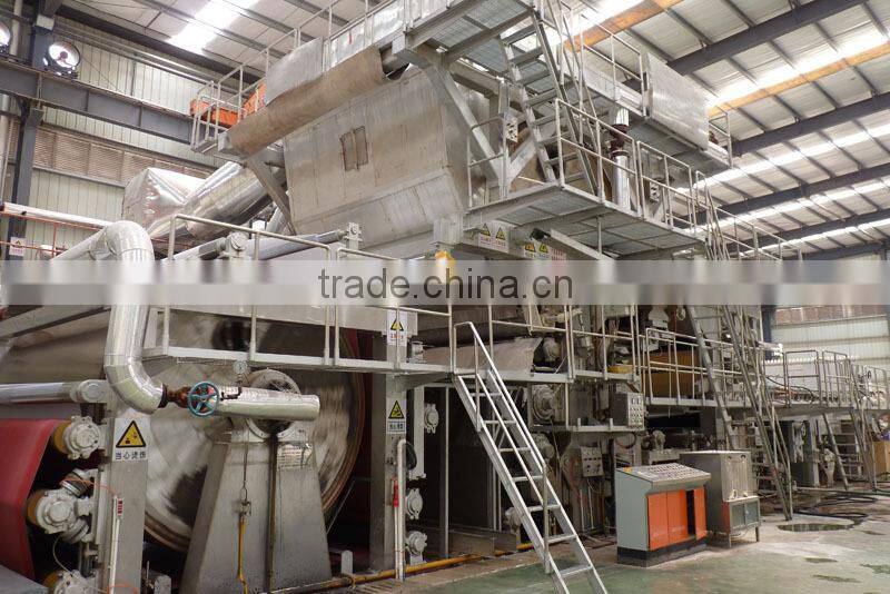 High speed jumbo roll tissue rewinder machine