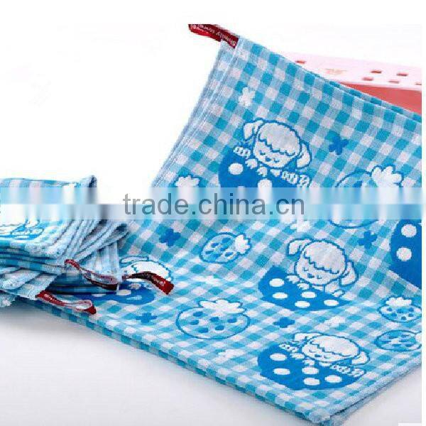 Cotton gauze yarn dyed small hand towel on sale