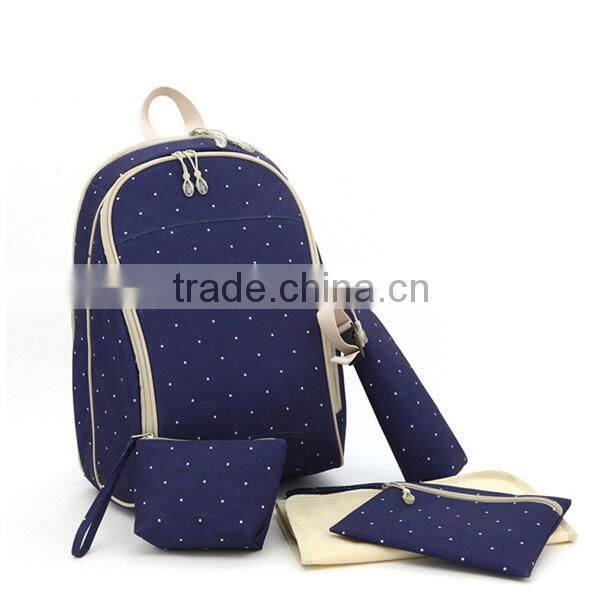 Multi Compartment and Pockets Baby Diaper Nappy Changing Backpack Bag