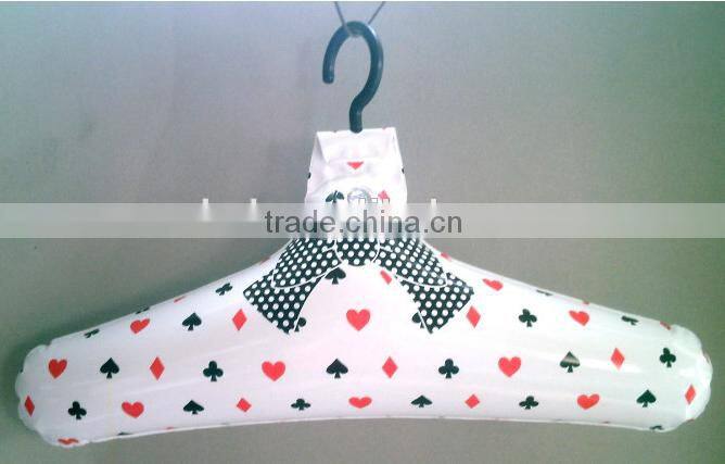 Inflatable Hanger Foldable PVC Clothes Hanger for Travel or Trip