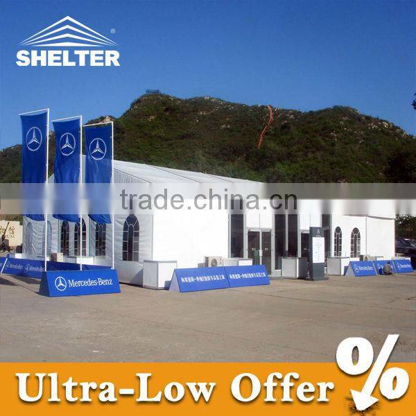 used 25x50m clear span tent