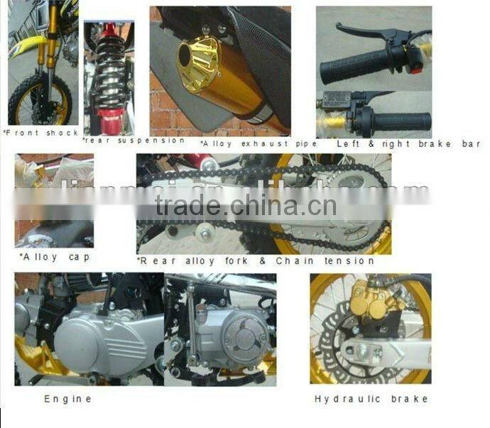 chinese 125cc dirt bike disc brake