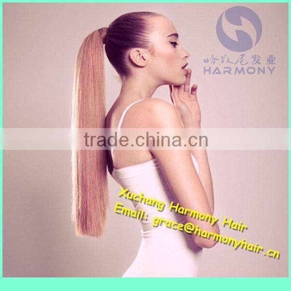 Harmony yaki human hair ponytail is available on stock