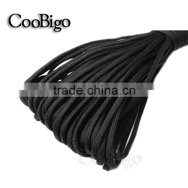 Paracord 550 Parachute Rope 7 Core Strand 100FT For Climbing Camping Buckles Bracelet 54 Colors For Pick #S0021-A/B1-50