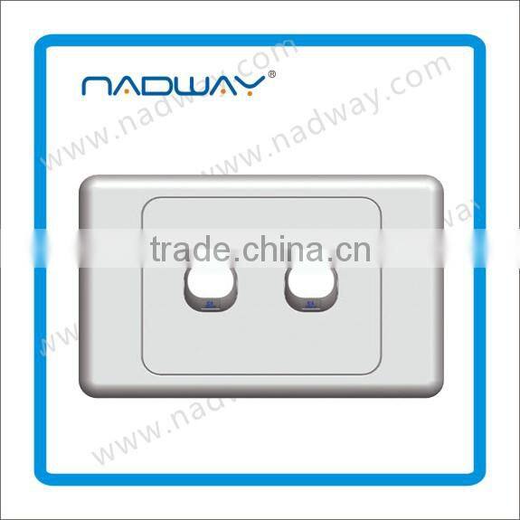 45A 1 Gang Double Pole Wall Switch With Neon