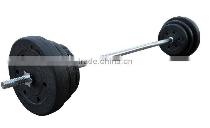 cement barbell set
